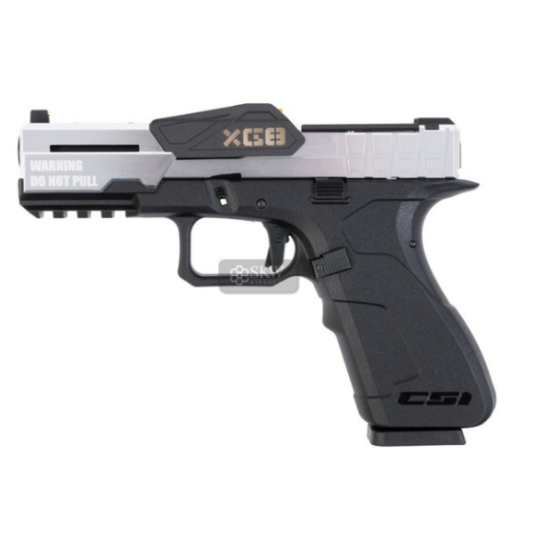 PISTOLA XG8-PW GBB CROMADA PLATA (PSXG8-MS)