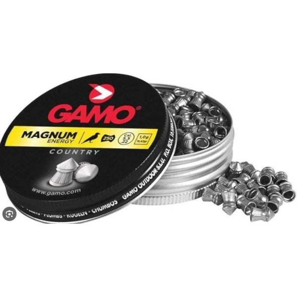 PERDIGONES GAMO 5.5 MAGNUM PUNTA 250PCS