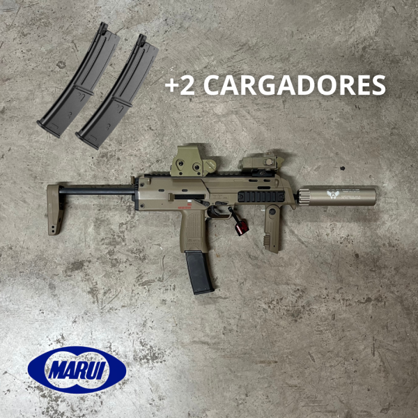 COMBO MP7 TM + 2 CARGADORES EXTRA Y ACCESORIOS TAN