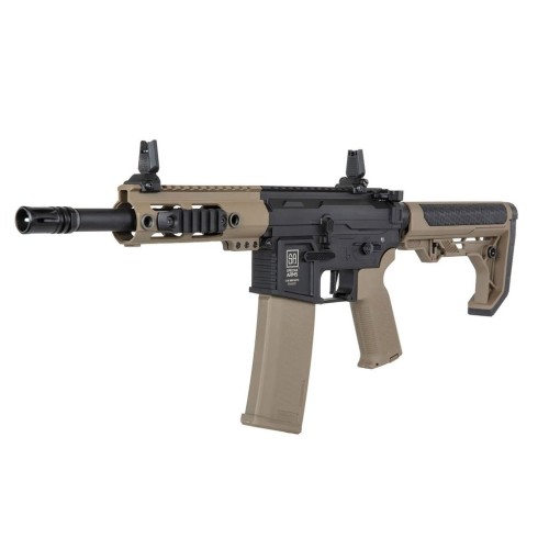 FUSIL SPECNA ARMS SA-F04-RL FLEX GEN.2 HAL ETU LIGHT OPS STOCK TAN