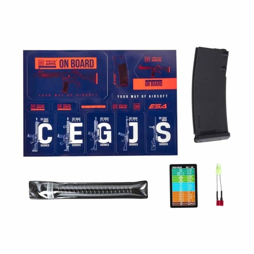 FUSIL SPECNA ARMS SA-F04-RL FLEX GEN.2 HAL ETU LIGHT OPS STOCK NEGRO