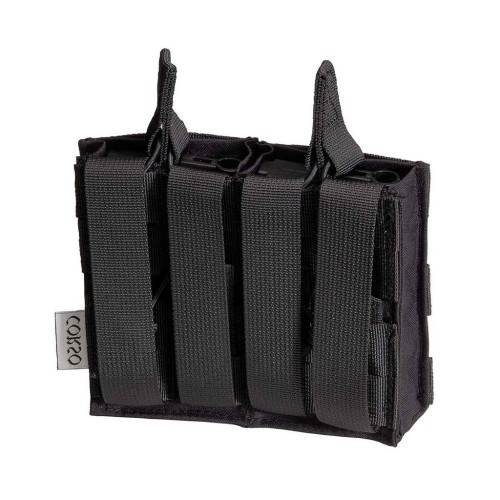 PORTACARGADOR "DAGGER" CORSO DOBLE C/ MOLLE PARA G36 - NEGRO