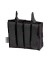 PORTACARGADOR "DAGGER" CORSO DOBLE C/ MOLLE PARA G36 - NEGRO