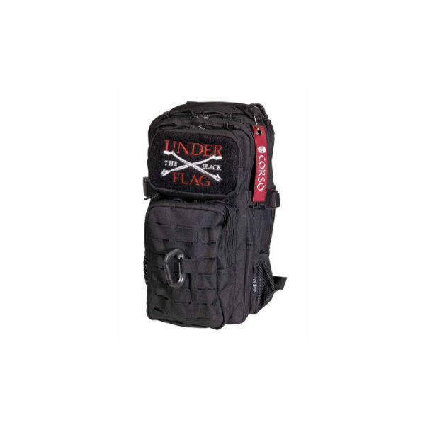 MOCHILA CORSO ROGUE MOLLE C/MOSQUETON 14L NEGRO