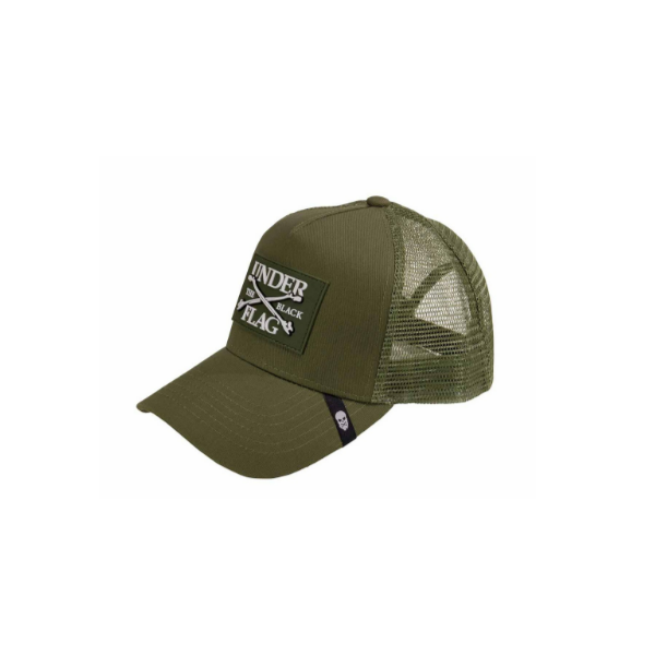 GORRA CORSO REJILLA UNDER THE BLACK FLAG VERDE