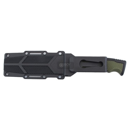 NAVAJA STINGER "MISTRAL" ST2 (10,7CM) - VERDE & NEGRA