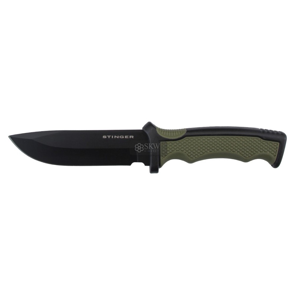 NAVAJA STINGER "MISTRAL" ST2 (10,7CM) - VERDE & NEGRA