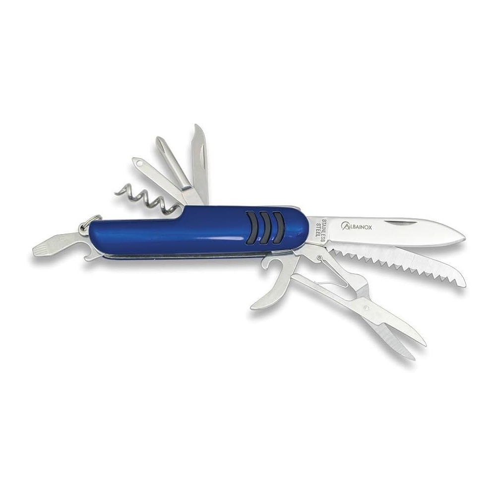 NAVAJA ALBAINOX MULTIUSO AZUL