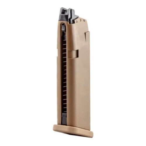CARGADOR DE PISTOLA VFC (GAS) PARA GLOCK 19X (22RDS) - TAN