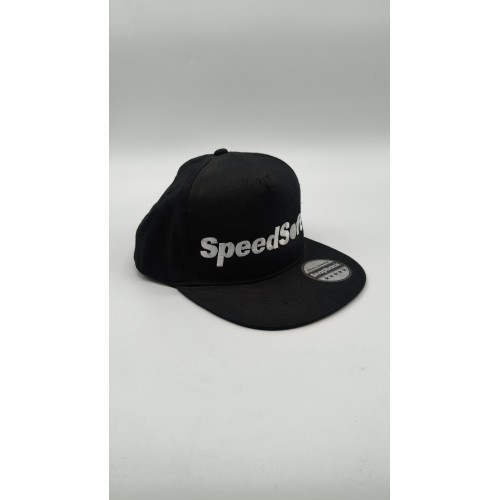 GORRA SPEEDSOFT SNAPBACK PLANA NEGRA