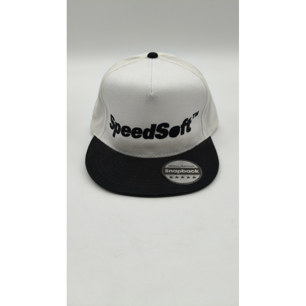 GORRA SPEEDSOFT SNAPBACK PLANA BLANCA