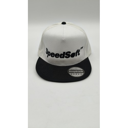 GORRA SPEEDSOFT SNAPBACK PLANA BLANCA