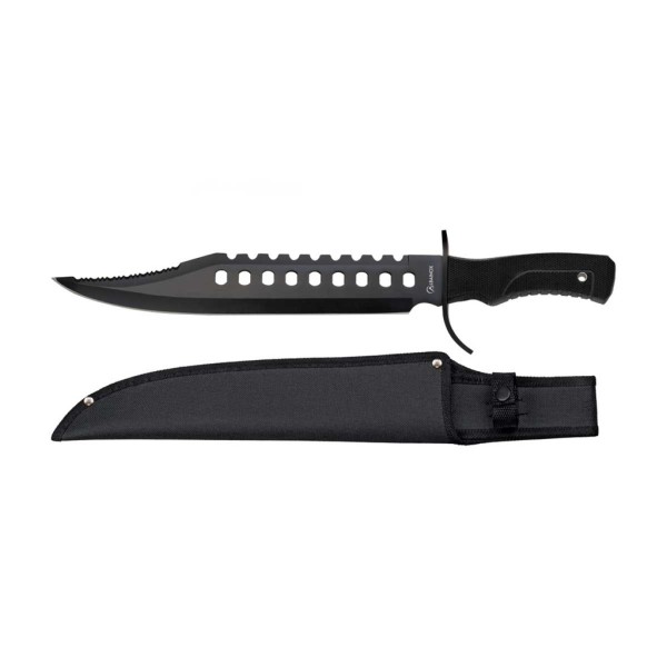 CUCHILLO ALBAINOX TACTICO 44 CM NEGRO