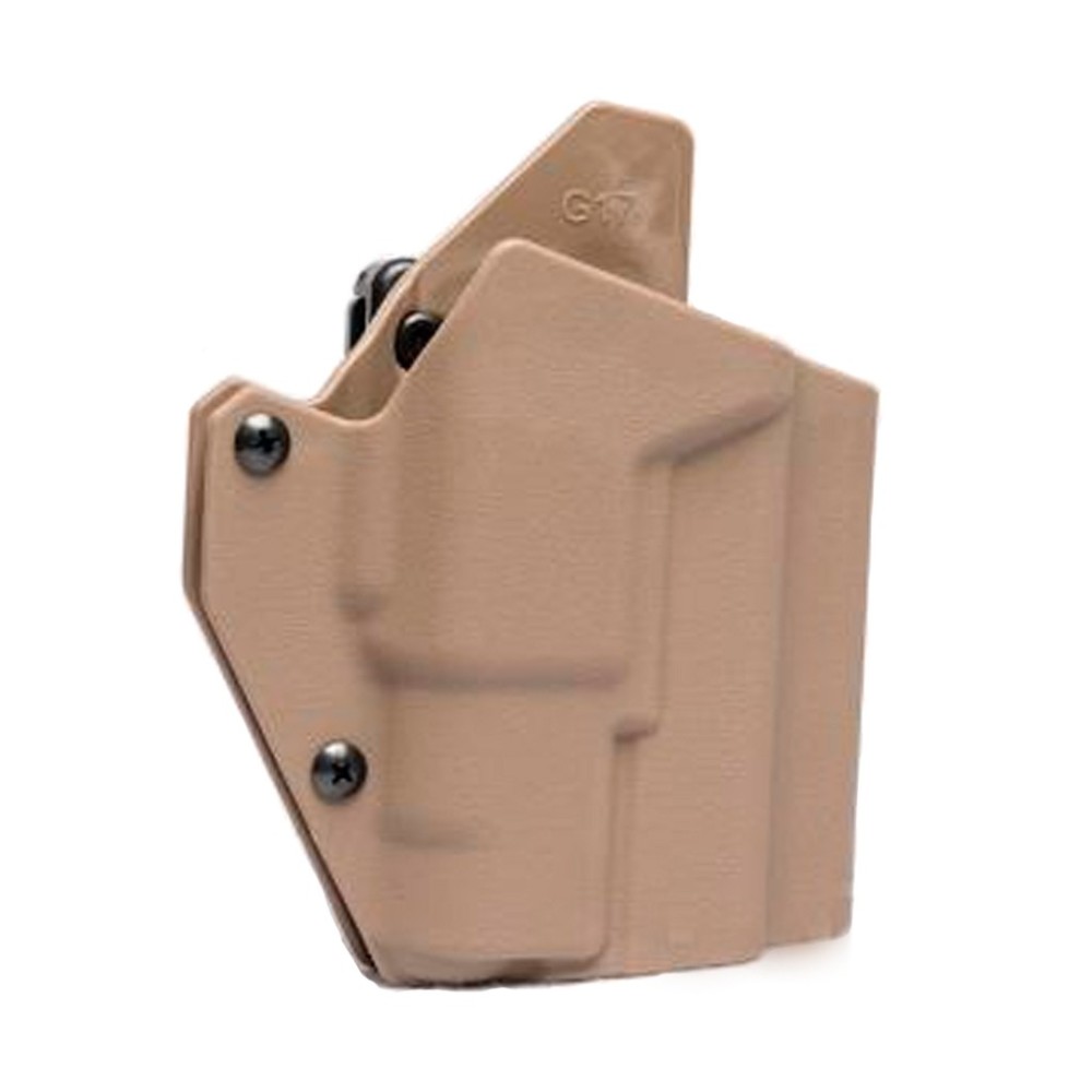 PISTOLERA RÍGIDA FMA GLOCK 19/23 DIESTRA - TAN