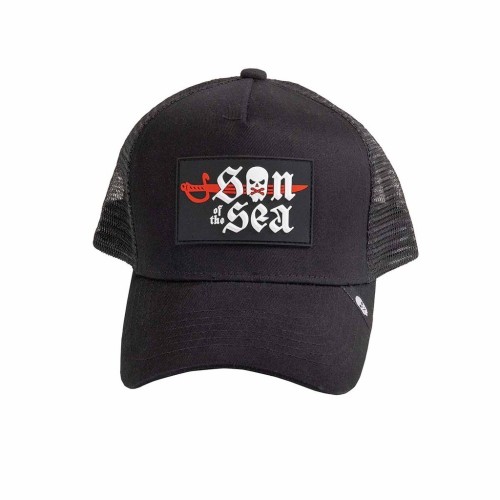 GORRA "SON OF THE SEA" CORSO C/ REJILLA - NEGRA