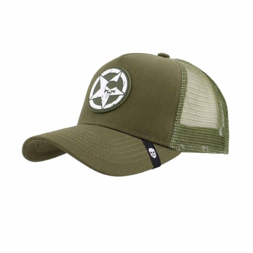 GORRA "PUNISHER" IMMORTAL WARRIOR C/ REJILLA - RANGER GREEN