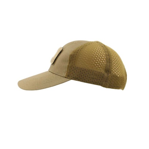 GORRA IMMORTAL WARRIOR C/ VELCRO & REJILLA - COYOTE