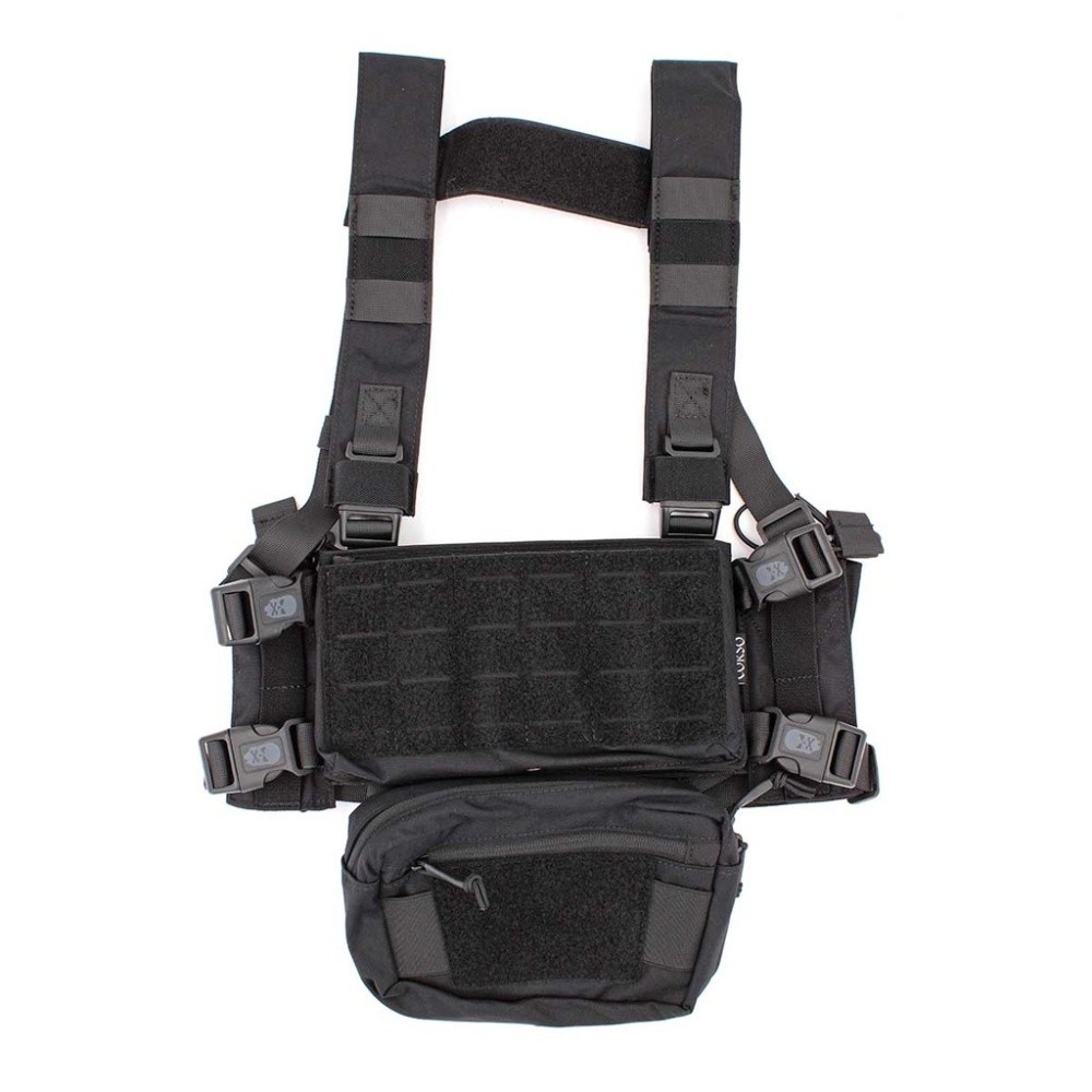 CHEST RIG "FLINT" MK2 CORSO - NEGRO
