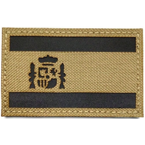 PARCHE IR BANDERA ESPAÑOLA TAN/FDE