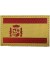 PARCHE REFLECTANTE BANDERA ESPAÑOLA AMARILLA-ROJA