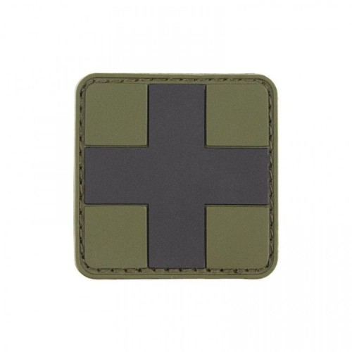 PARCHE PVC MEDICO VERDE-NEGRO