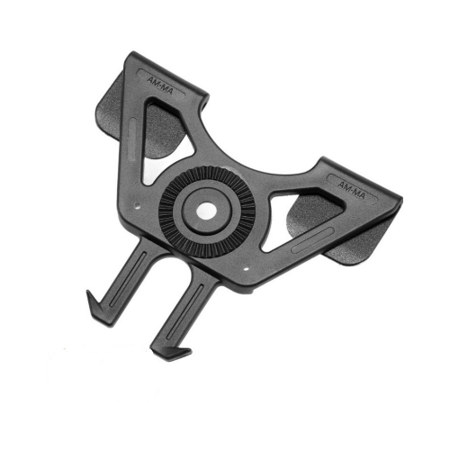 ADAPTADOR PISTOLA RIGIDO MOLLE AMOMAX TRIANGULO NEGRO