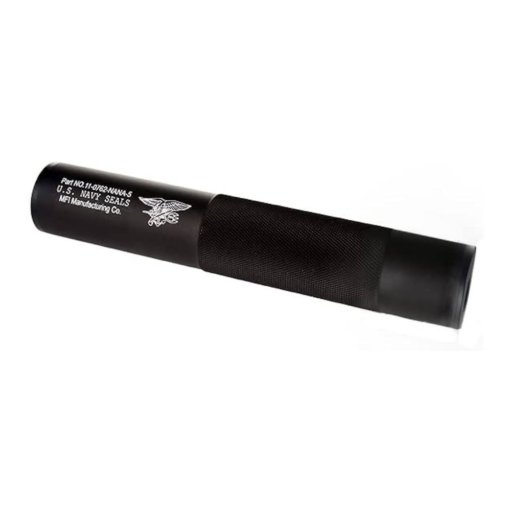 SILENCIADOR FMA (14MM) "NAVY FORCE" 198MM - NEGRO