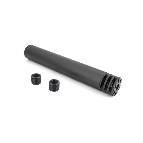 SILENCIADOR FMA (14MM) "HARVESTER" 223.5MM - NEGRO