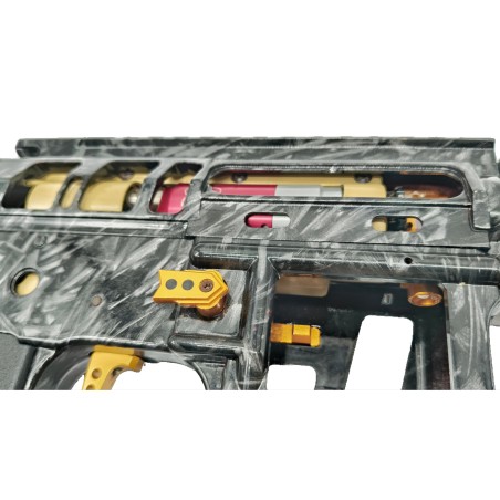 (SEGUNDA MANO) - FUSIL SPEEDSOFT C/ FIBRA DE CARBONO - NEGRO