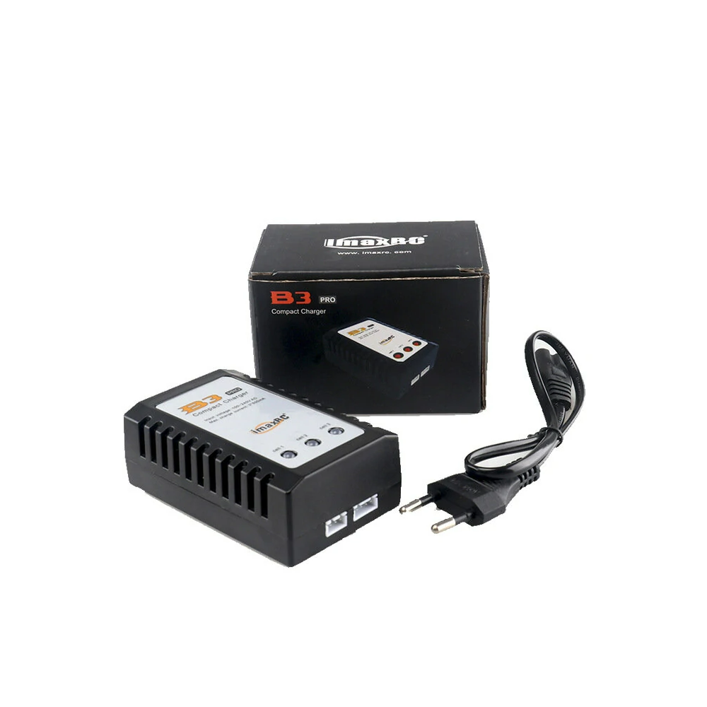 CARGADOR BATERIA LIPO B3 PRO 7.4V/11.1V NEGRO
