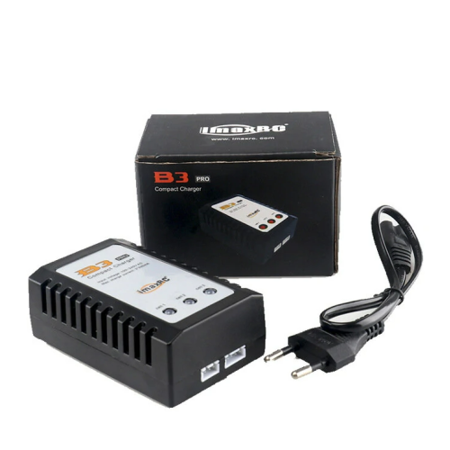 CARGADOR BATERIA LIPO B3 PRO 7.4V/11.1V NEGRO