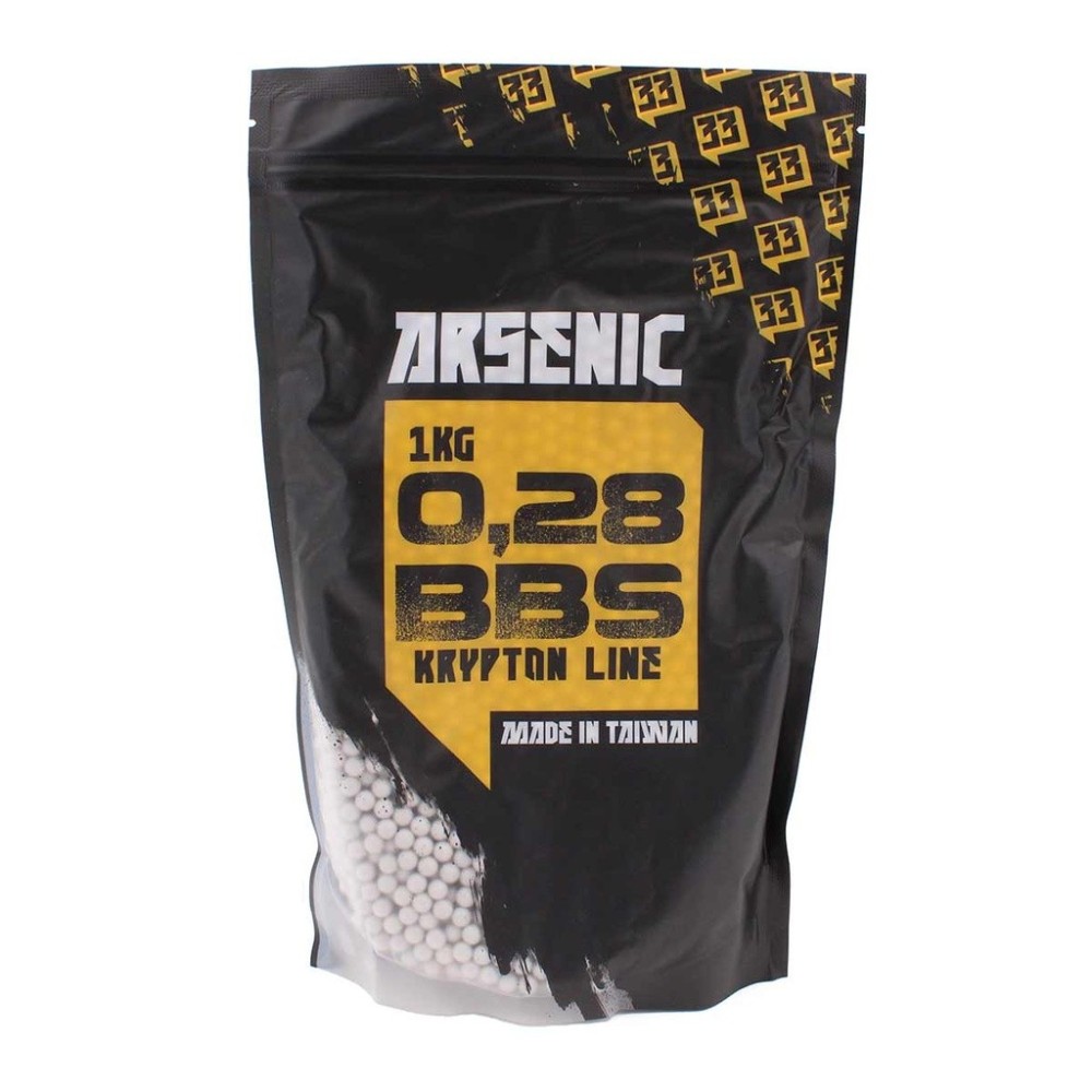 BOLAS ARSENIC KRYPTON 0.28G 1KG BLANCA WA576490