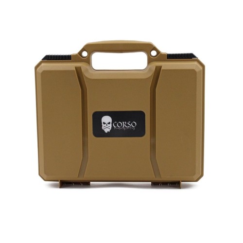 MALETIN PISTOLA CORSO RIGIDO CORSAIR MK1 29CM COYOTE