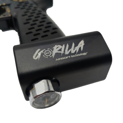 (SEGUNDA MANO) - FUSIL SPEEDSOFT WATC CUSTOM SEMI NUEVO - NEGRO & DORADO
