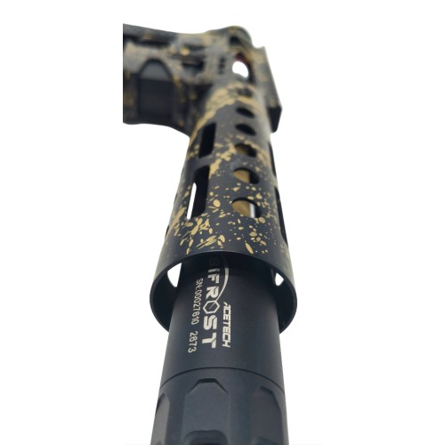 (SEGUNDA MANO) - FUSIL SPEEDSOFT WATC CUSTOM SEMI NUEVO - NEGRO & DORADO