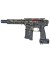 (SEGUNDA MANO) - FUSIL SPEEDSOFT WATC CUSTOM SEMI NUEVO - NEGRO & DORADO