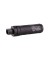 SILENCIADOR 5KU (14MM) MINI Q/D "SPECIAL FORCE" 139-B ESTRIADO 125MM - NEGRO