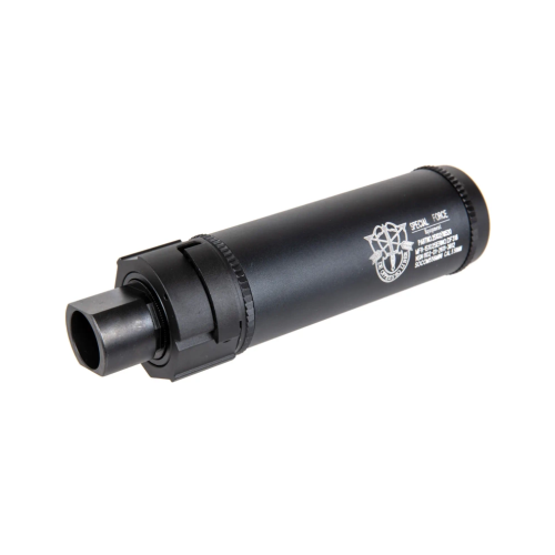 SILENCIADOR 5KU (14MM) MINI Q/D "SPECIAL FORCE" 139-A 125MM - NEGRO