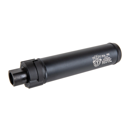 SILENCIADOR 5KU (14MM) Q/D "SPECIAL FORCE" 141-A 170MM - NEGRO