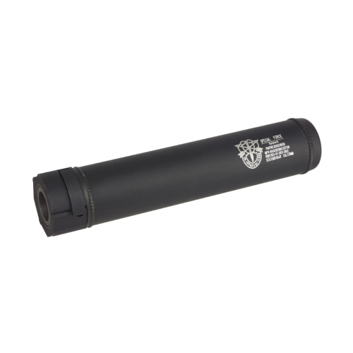 SILENCIADOR 5KU (14MM) Q/D "SPECIAL FORCE" 142-A 185MM - NEGRO