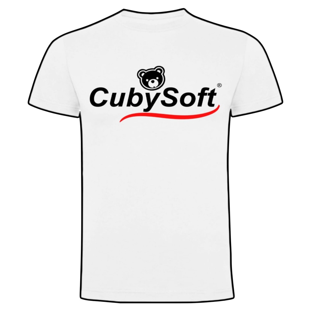 CAMISETA CUBYSOFT - BLANCA