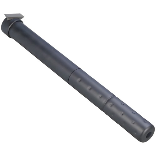 SILENCIADOR GOLDEN EAGLE Q/D (295MM) PARA SR-25 - NEGRO
