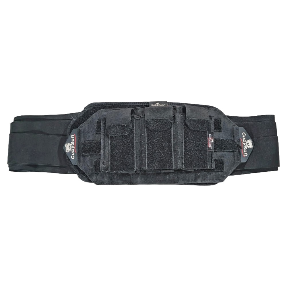 (SEGUNDA MANO) - CINTURÓN DE SPEEDSOFT CUBYSOFT (TALLA L) NEGRO
