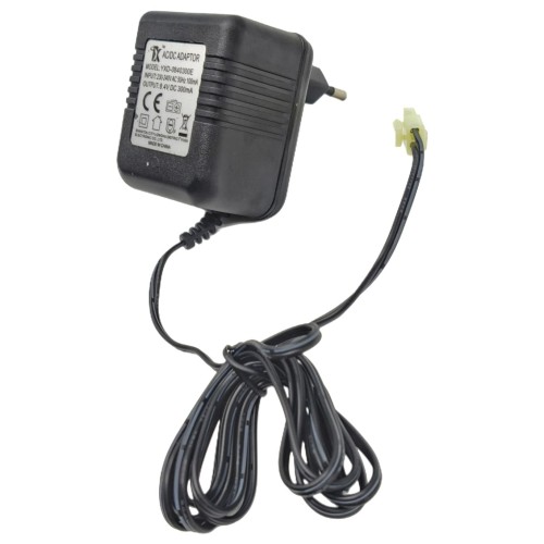 CARGADOR DE BATERÍA C/ CONECTOR TAMIYA - NEGRO