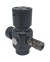 (SEGUNDA MANO) - REGULADOR OXYGEN 0-150 PSI - NEGRO