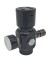 (SEGUNDA MANO) - REGULADOR OXYGEN 0-150 PSI - NEGRO