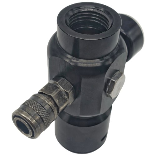 (SEGUNDA MANO) - REGULADOR OXYGEN 0-150 PSI - NEGRO
