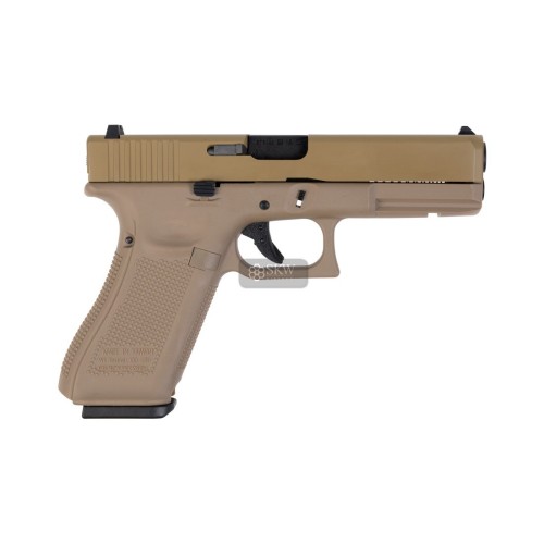 PISTOLA WE G17 V5 FULL METAL TAN