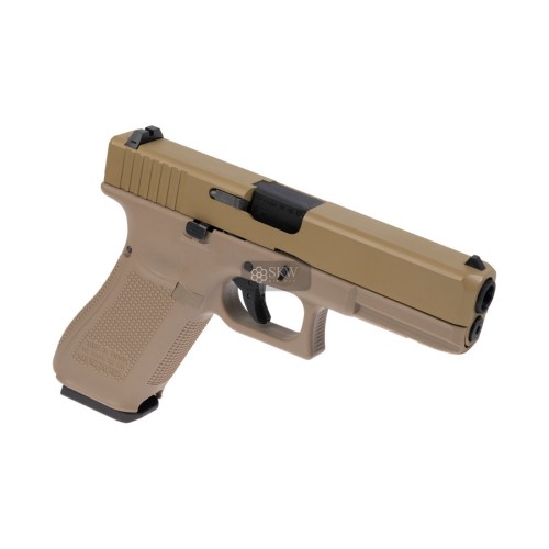 PISTOLA WE G17 V5 FULL METAL TAN