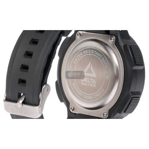 RELOJ TÁCTICO DIGITAL NEGRO DELTA TACTICS
